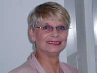[ Gunilla Ramell in the Swedish TV studio ]